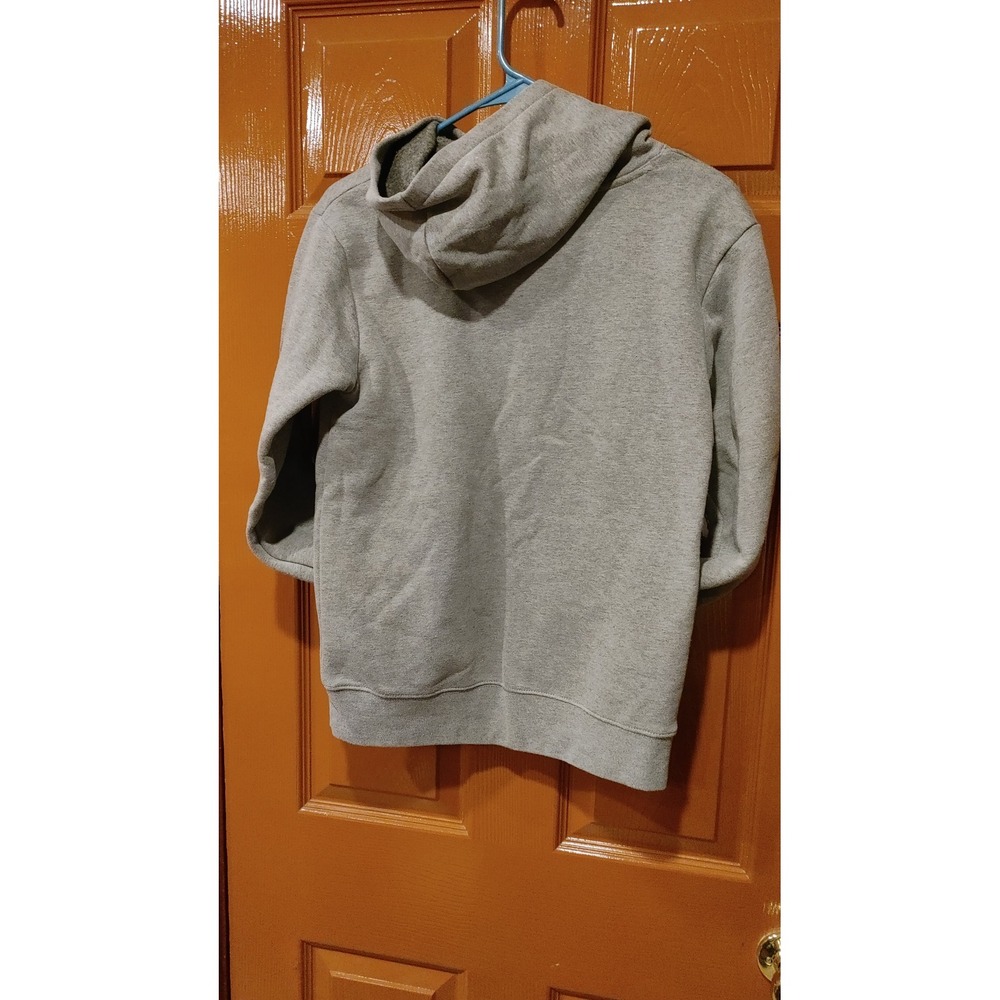 Jordan Hoodie Boys Large Gray Excellent Jumpman Graphic Pullover Sweatshirt - Picture 5 of 7